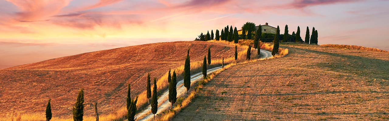 Verklig jordbruksturism i Toscana