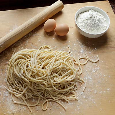 Mat- och vinsemestrar i Agriturismo med matlagningskurser